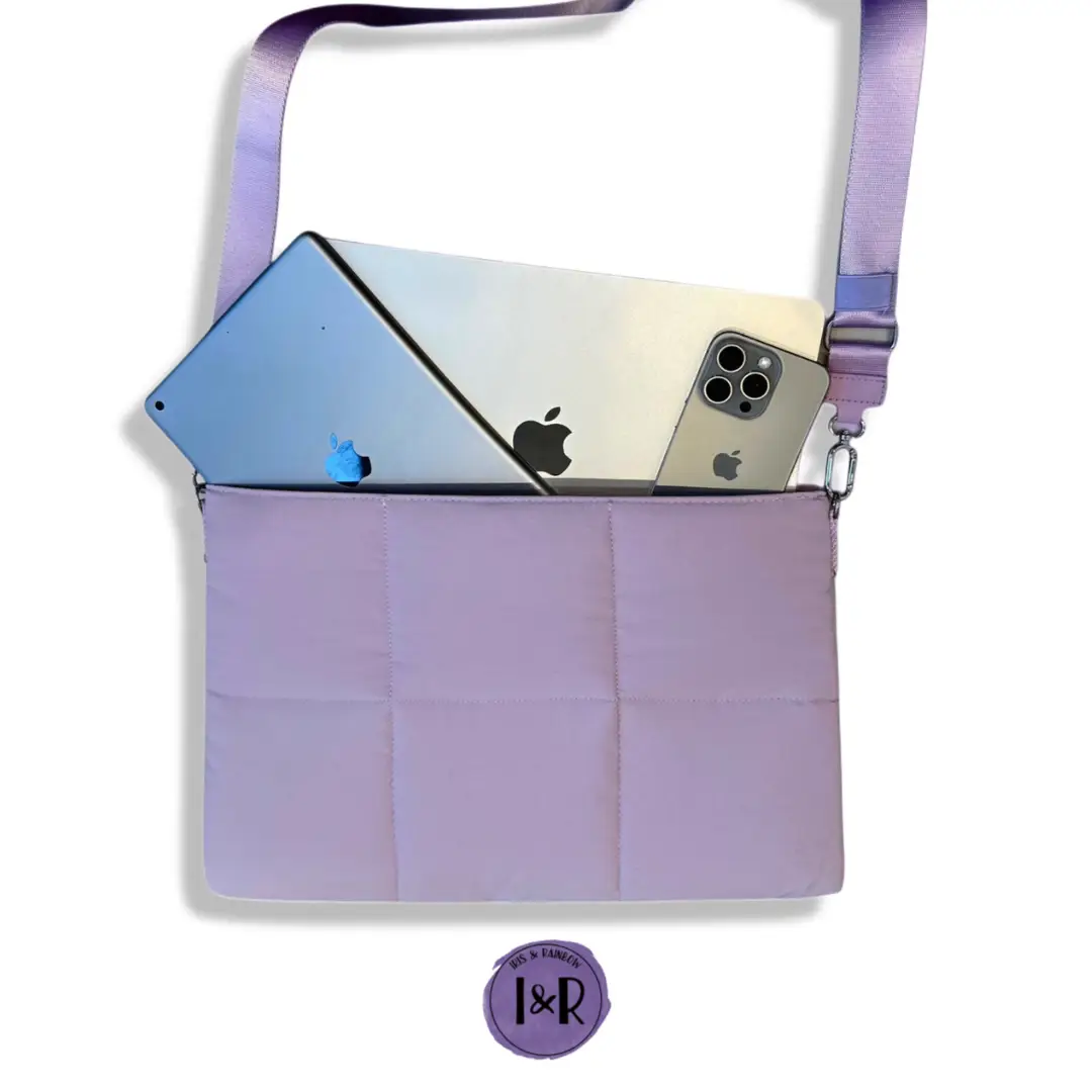 Iris Large Electronics Bag Protective Laptop Case Carrier (#24250) By Iris & Rainbow