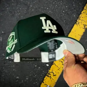 New Era MLB NY Yankees LA Dodgers 9FORTY Adjustable Hat, Curved Brim Classic Fit, Premium Cotton Fabric, Embroidered Logo, NY Yankees Hat, Green NY Yankees Hat, NY Hat Womens, Streetwear Cap