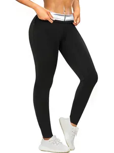 Women's Sauna Sweat Pants, Silver Color Fabric, High Waist, Reflective Strips, Side Pockets, Thermal Control, Fitness & Gym Wear, Workout Bottoms, Athletic Activewear, Training Clothes christmas