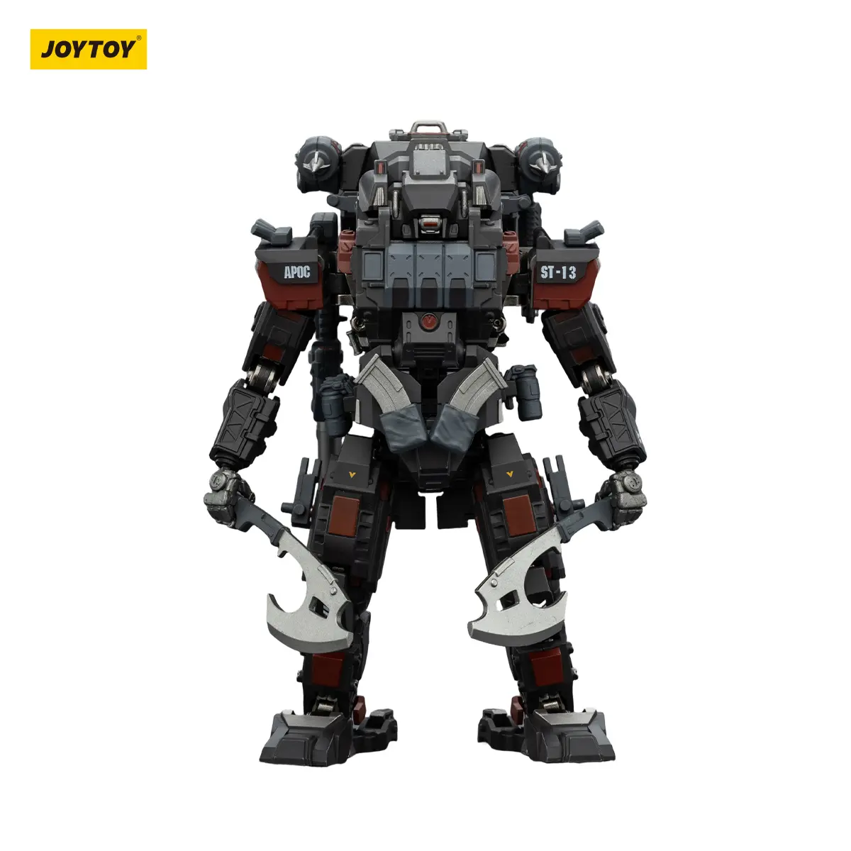 Joytoy APOC Series 1/25 Articulated Crimson Phantom Stealth-Night Ops Mech Collectible PVC Action Figure - Durable, High-Tech ABS (6.53 in, ST-8613 JT03080) for Ages 12+, Collectible Pvc Figure