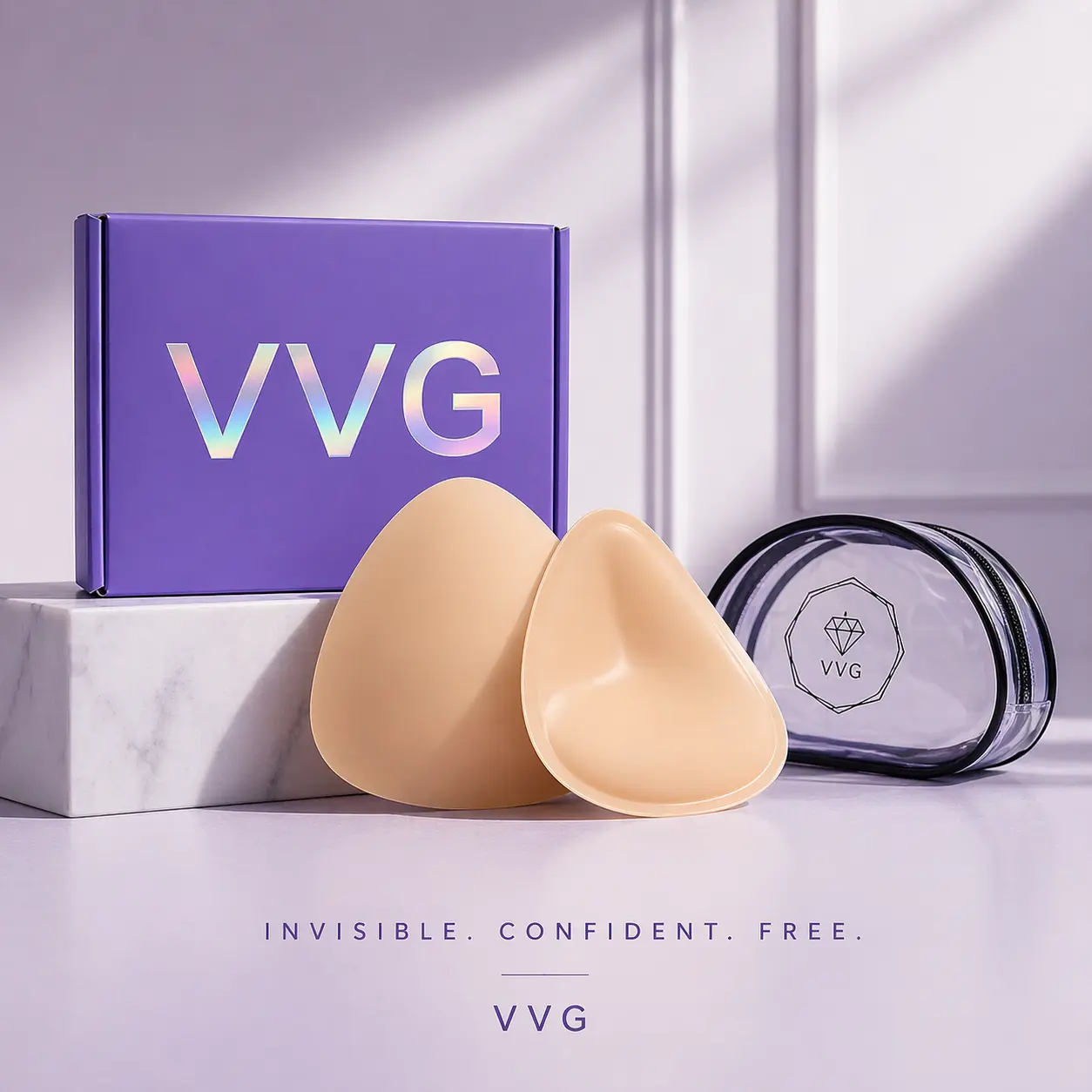 The Ultimate Invisible Triangle: VVG Strapless Silicone Ultra-Thin  Invisible Push-up Bra | Reusable,Skin-Friendly Matte | Sweat-Proof & Strapless Dresses Bikinis Womenswear Formal Essential Bridal