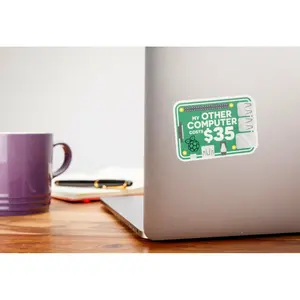 Raspberry Pi My Other Computer Sticker