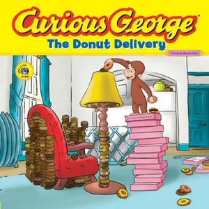 USED Book - Curious George the Donut Delivery (Cgtv 8x8) by Rey, H. A. (Paperback) - english