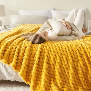 Gentle Soft Fluffy Throw Blanket for Couch, Cozy Plush Fleece Blanket, Thick Warm Gift for Women, Teens, Girls, Birthday, Anniversary