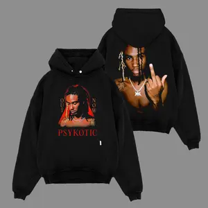 OsamaSon Rolling Loud Orlando Tour Psykotic Album Men's Oversized Cotton Hoodie Sweater T-Shirt, The Mob Hoodie Sweater T-Shirt , Vintage Music Merch Sweatshirt Hoodie T-Shirt, Retro 90s Rap Style, New Album Gift For Fans