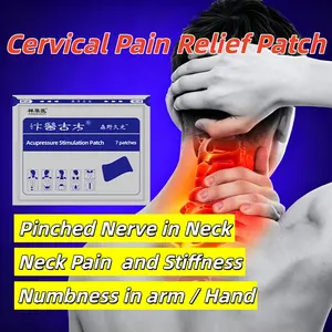 Neck Pain & Stiffness Relief Patch Targets Nerve Compression, Dizziness, Hand Numbness & Radiating Arm Pain For Those Who Use Phones/Computers All Day