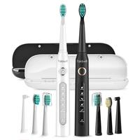 Black and White Set - 8 toothbrush heads