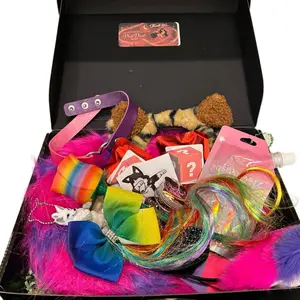 Furry Pixie Treasure Collection ANIMAL-INSPIRED EDITION - 11 Piece Pre-Packed Accessory Bundle with Glittery & Expressive Items for Magical Animal Inspired Fantasy