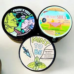 Organic Body Butter Bundles - Choose Your 3-Pack!  Shea Butter Moisturizer Soothing Comfort
