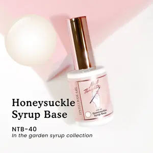 Kokoist X Nail Thoughts Tinted Base Gel - NTB-40 HONEY SUCKLE SYRUP BASE Builder Gel Base