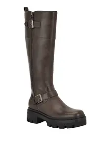 GUESS Female Lynnie Knee-High Lug Boots