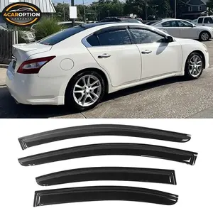 Fits 09-15 Nissan Maxima Window Visors Rain Sun Guard Vent 4Pc Set