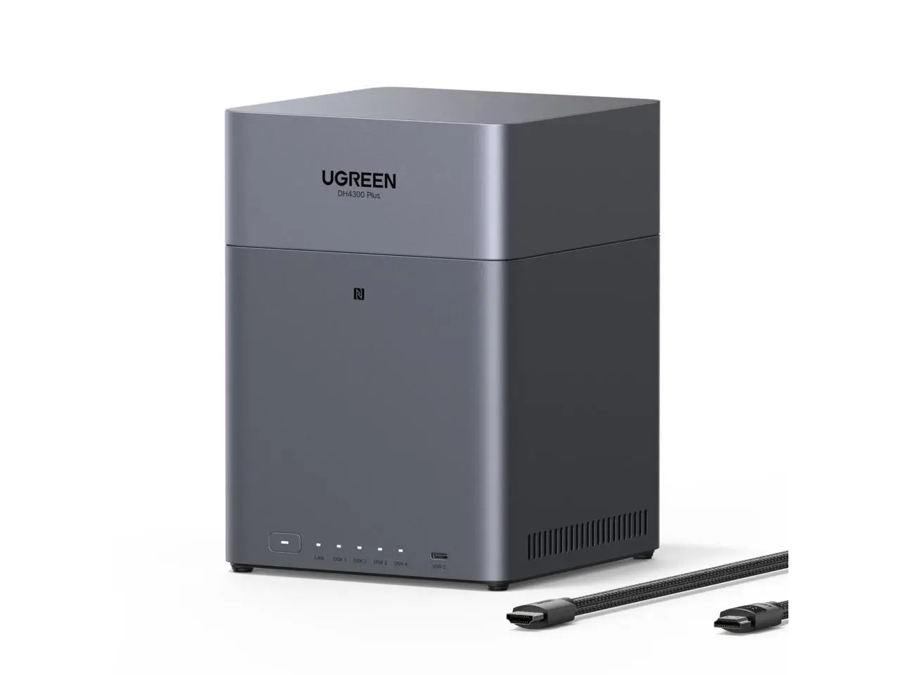 UGREEN NASync DH4300 Plus Storage Hub with HDMI Cable