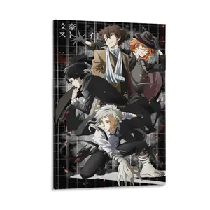 Bungo Stray Dogs Anime Posters Cool Posters Boys Girls Room Dorm Aesthetic Decor Print Gifts