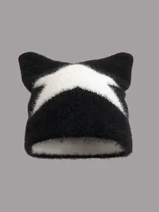 Women's Knitted Hat Beanie, Y2K Style Streetwear, Soft & Comfortable Design, Perfect Gift for Women, Ideal for Spring/fall/winter Seasons