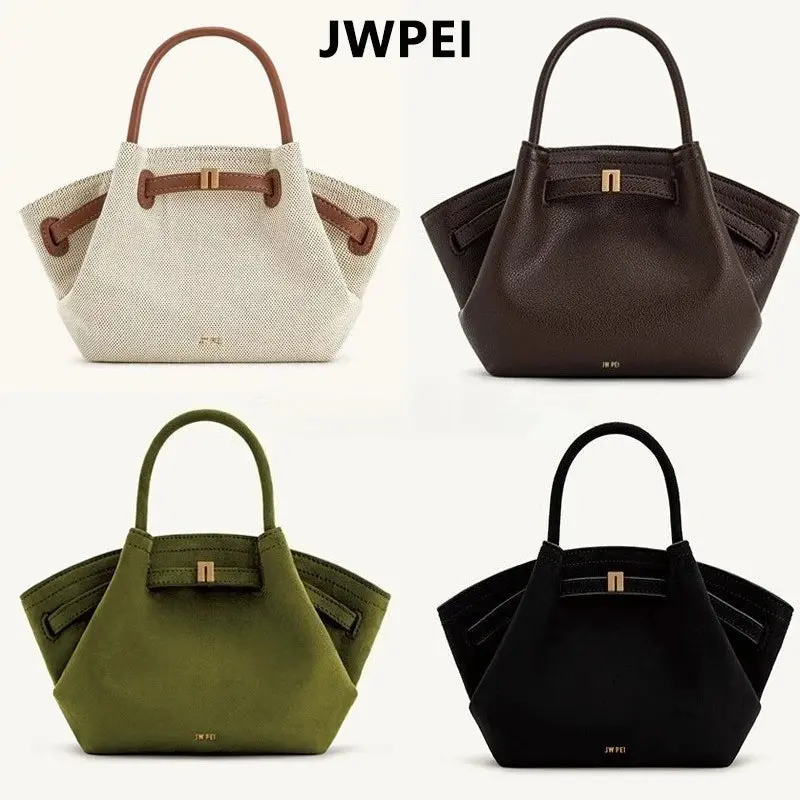JW PEI Style Dumpling Bag – Large Capacity PU Leather Shoulder Tote Handbag for Women | Multiple Colors