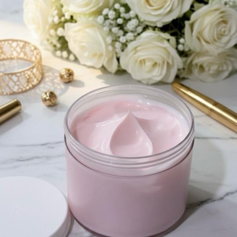 Boulangerie Body Cream Niacinamide 250G - Luxurious French Formula with Strawberry Meringue Fragrance for Silky Smooth Skin