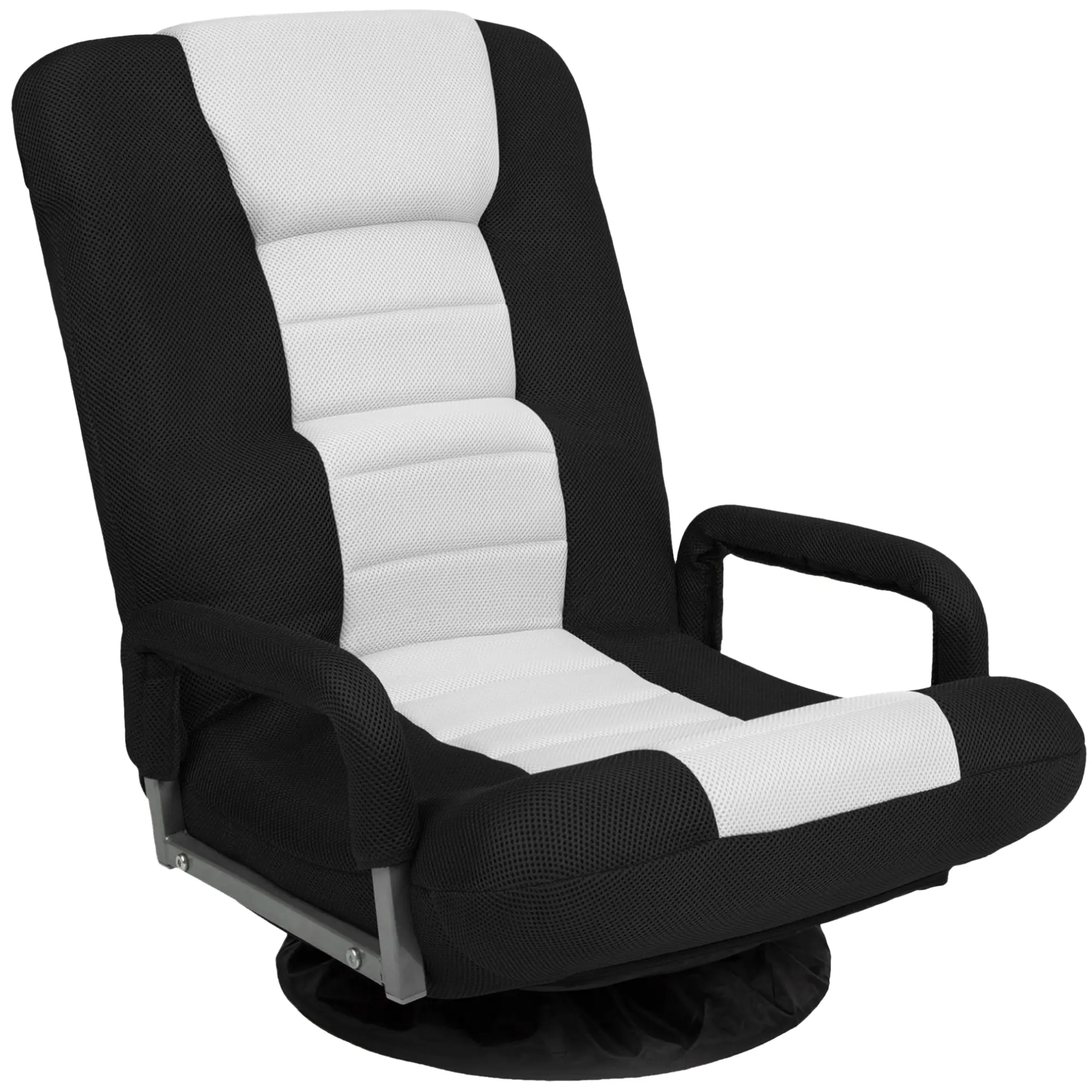 Best Choice Products 360-Degree Swivel Gaming Floor Chair w/ Armrest Handles, Foldable Adjustable Back Best Choice Products 360-Degree Swivel Gaming Floor Chair w/ Armrest Handles, Foldable Adjustable Back