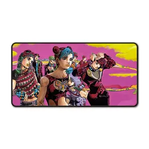 [Sale off up to 65%][Free Ship] Extra Large Bizzare Anime Mousepad - Anti-Slip Rubber Base Manga Deskmat