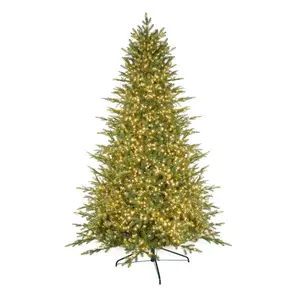 Holiday Bright Lights 9098739 7.5 ft. Full LED 2250 Count Emerald Pine Sparkle Multi Color Changing Christmas Tree