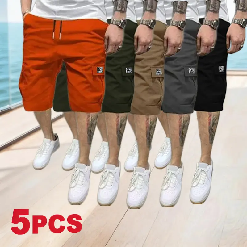 Orange + Green + Brown + Gray + Black