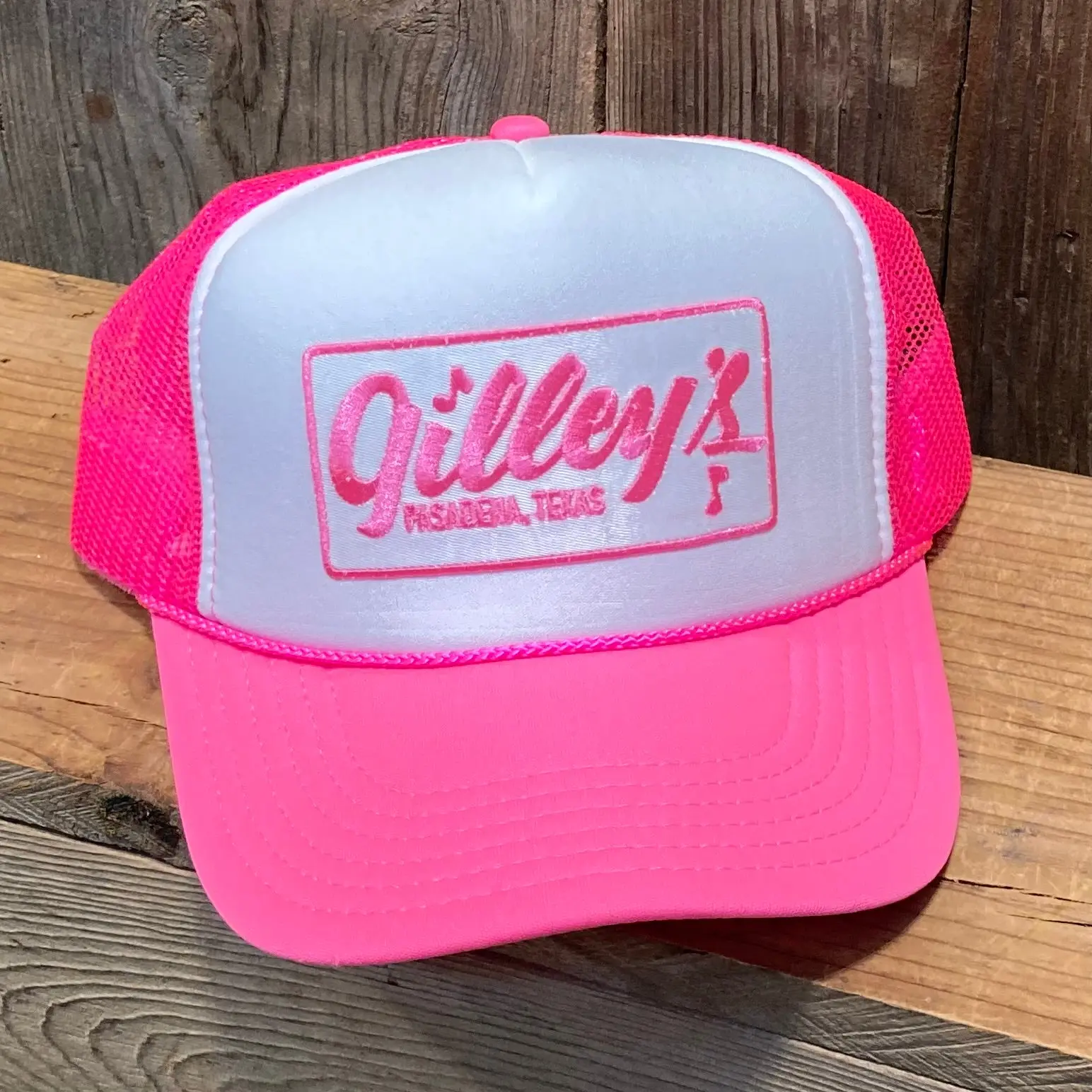 Gilley’s Pink Trucker Hat