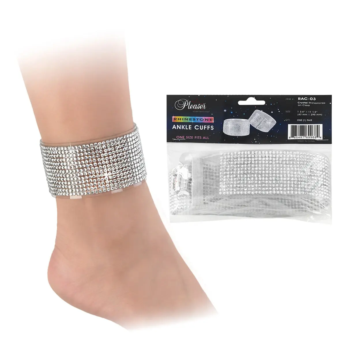 Replacement Rhinestone Ankle Cuffs Replacement Rhinestone Ankle Cuffs