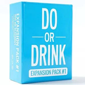 Do Or Drink Card Game Expansion Pack #1 - Hilarious Dares For College - Party Game