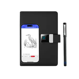 Teacher Appreciation Week Gift – All‑in‑One Smart Notebook with Fingerprint Lock, 10000mAh Power Bank & AI Writing | Perfect Desk Upgrade for Teachers