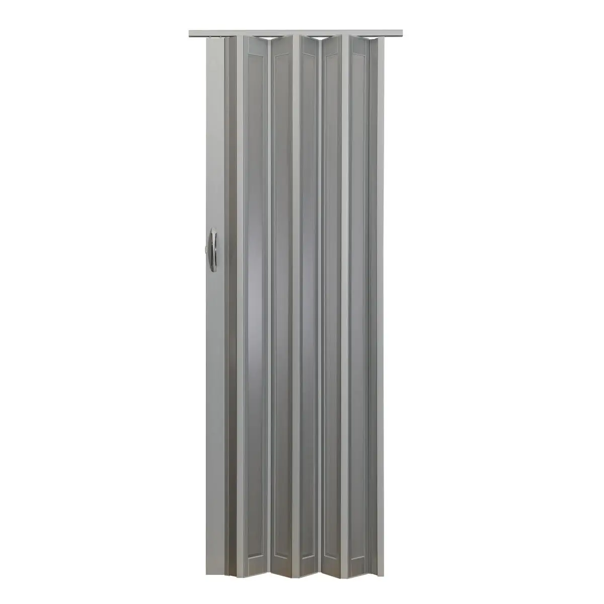 Homestyle Contemporary Multi-Panel Folding Door, 36 in W x 80 in H Aluminum Turquoise Metro Frosted, Dual Wall Construction, Quiet Operation, Modern Design, Lockable Handle with Key, Long Lasting Wear, 3-Year Durability Guarantee