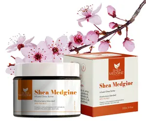 Cherry Blossom Whipped Body Butter (4oz Jar) Body Care Scent Shea Skincare Skin Repair Radiant Moisturizer Whipped Lotions