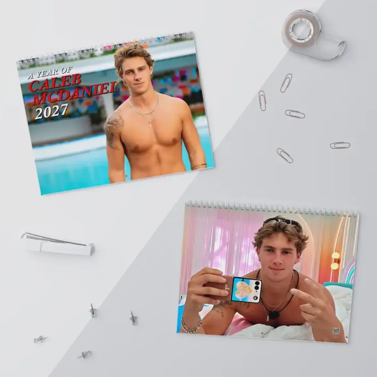 Caleb Mcdaniel Wall Calendar 2027 | Reality Show Inspired Photo Calendar