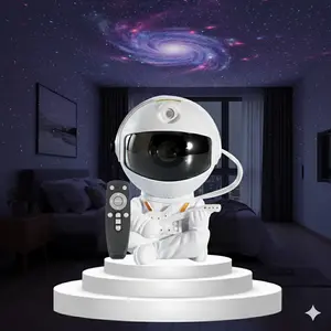 BURNNOVE Astronaut Galaxy Star Projector with 17 Color Combinations & Remote Control 360° Adjustable Magnetic Head for Kids & Adults Perfect Gift  boys gifts
