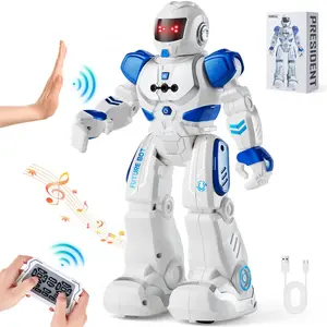Father's Day Gift VEVOR RC Robot Toy for Kids Talking Dancing Gesture Remote Control Programmable