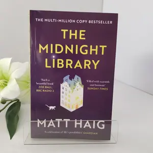 The Midnight Library Book, Engaging Storytelling, Ideal Gift for Literature Lovers, Perfect Addition to Your Reading Collection
