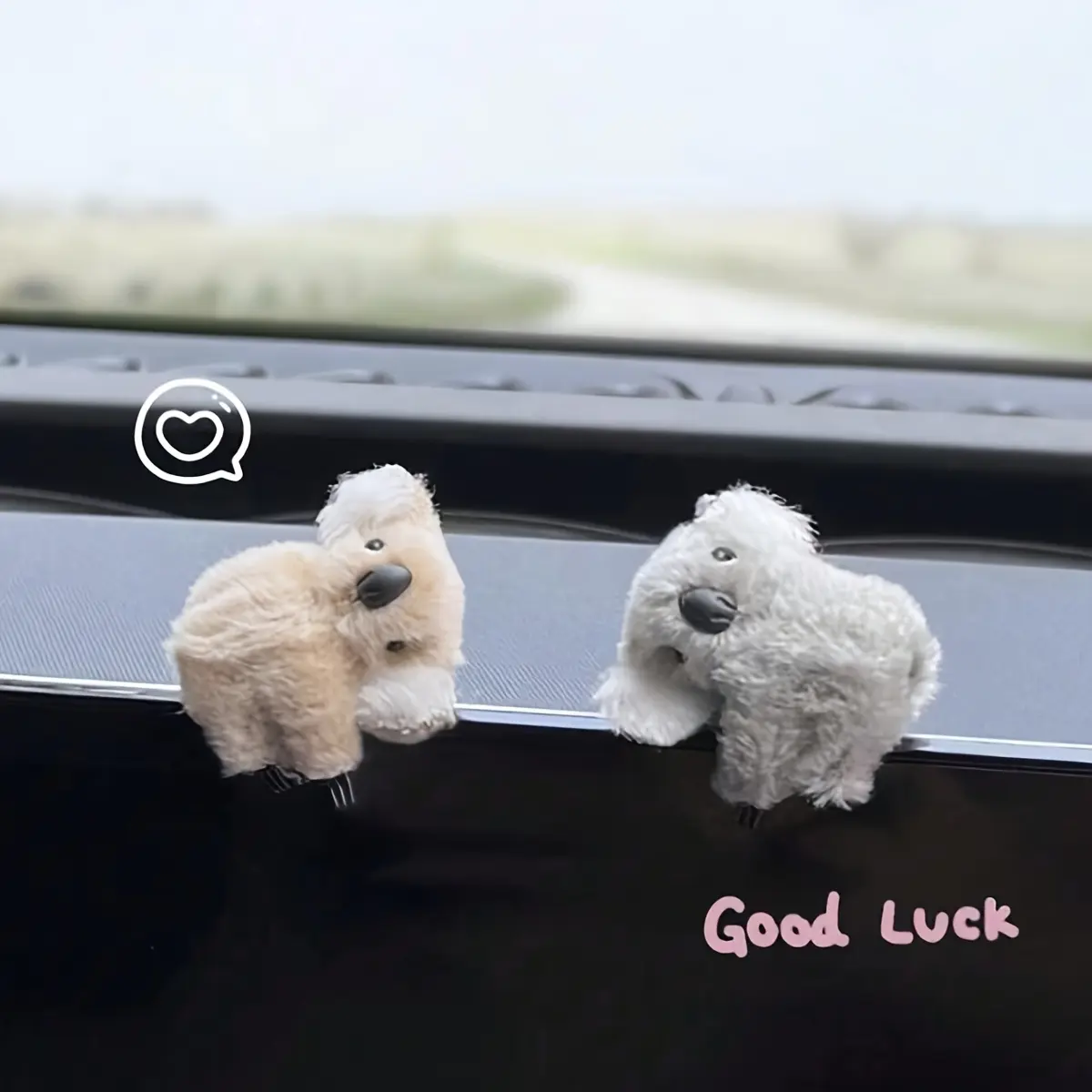 Cute Koala Car Dashboard Decor Set, Eco-Friendly Abs Material, Durable Vehicle Interior Accessories, Creative Auto Decoration, Pack of 2 Car Interior Accessory, Car Ornament, Car Dashboard Decorations, Automotive Decoration, Car Interior Decorative