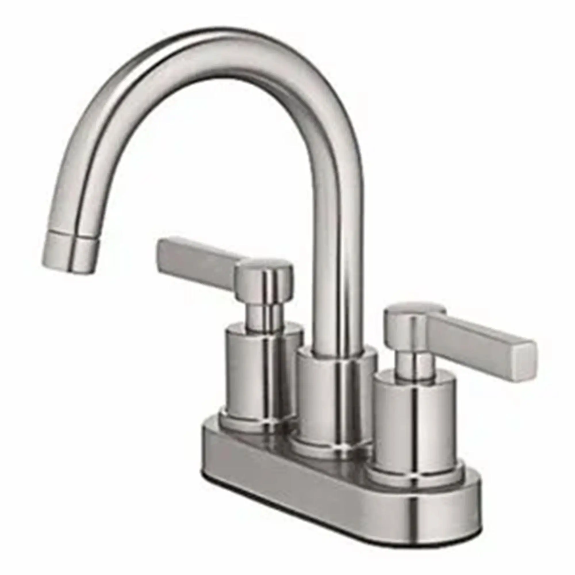 HomePointe Mid-Arch Double Handle Lavatory Faucet with Pop-Up, Brushed Nickel HomePointe Mid-Arch Double Handle Lavatory Faucet with Pop-Up, Brushed Nickel