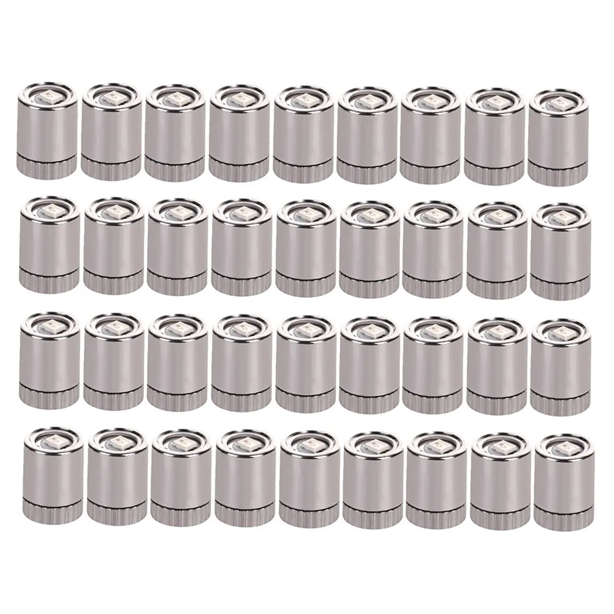 36Pcs Miniature Lights for Dollhouse,Miniature LED Lights for Handcraft,Mini Spot Lights Battery Operated(Warm White)