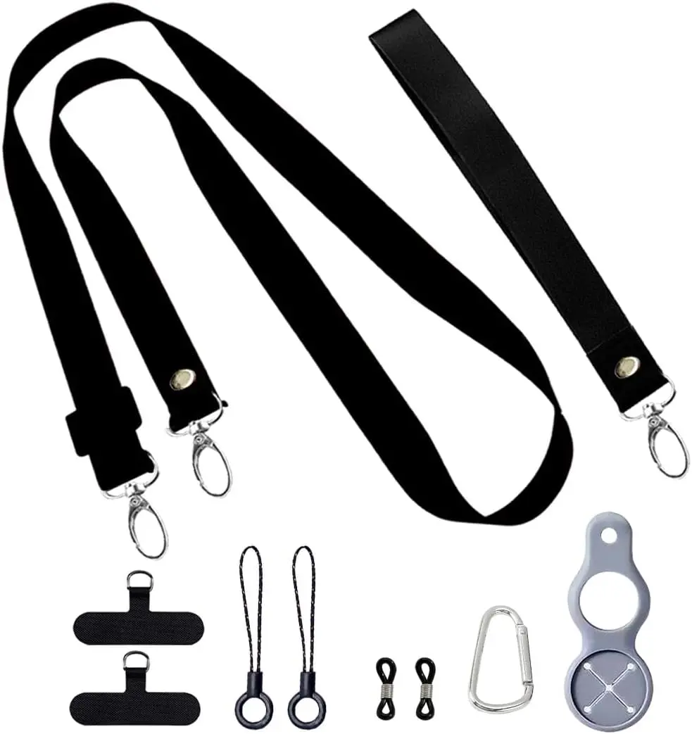 2 Pack Phone Lanyard Crossbody Wrist Strap, Universal Cell Phone Multifuctional Patch Lanyards Compatible with
