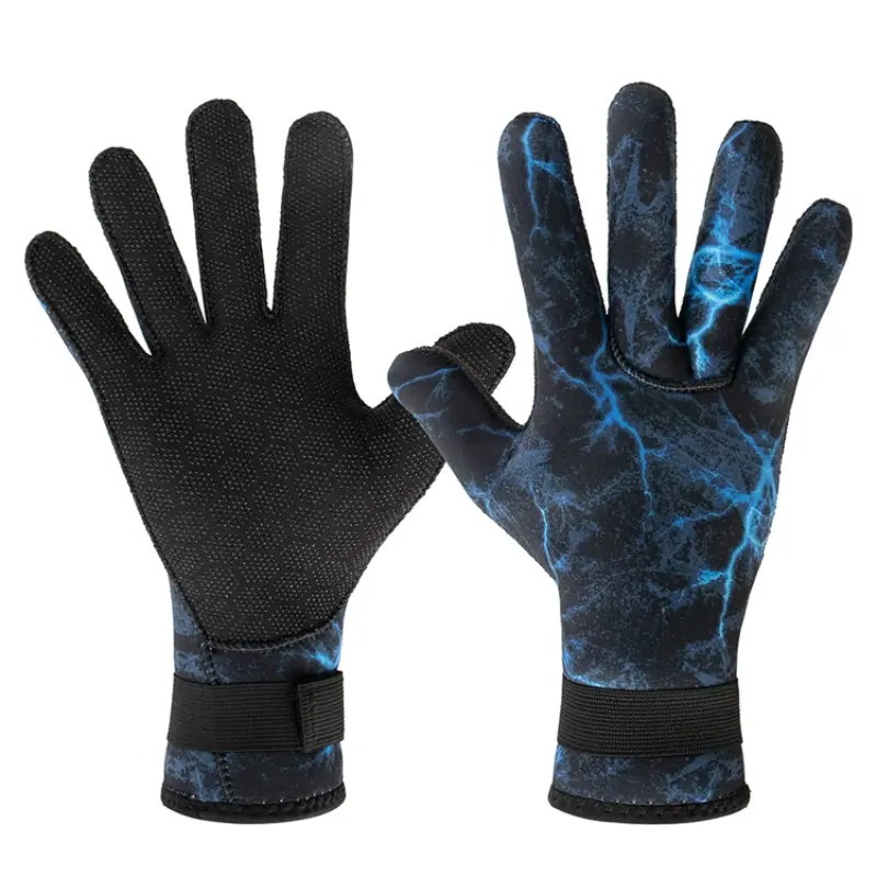 Diving Gloves, 3mm Neoprene Non-Slip Gloves for Scuba Diving, Surfing, Kayaking, Snorkeling, Sailing, Rowing, Water Sports Gear