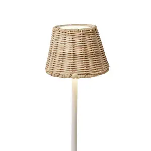 Fancy it Up Wicker Lamp Shade Cover