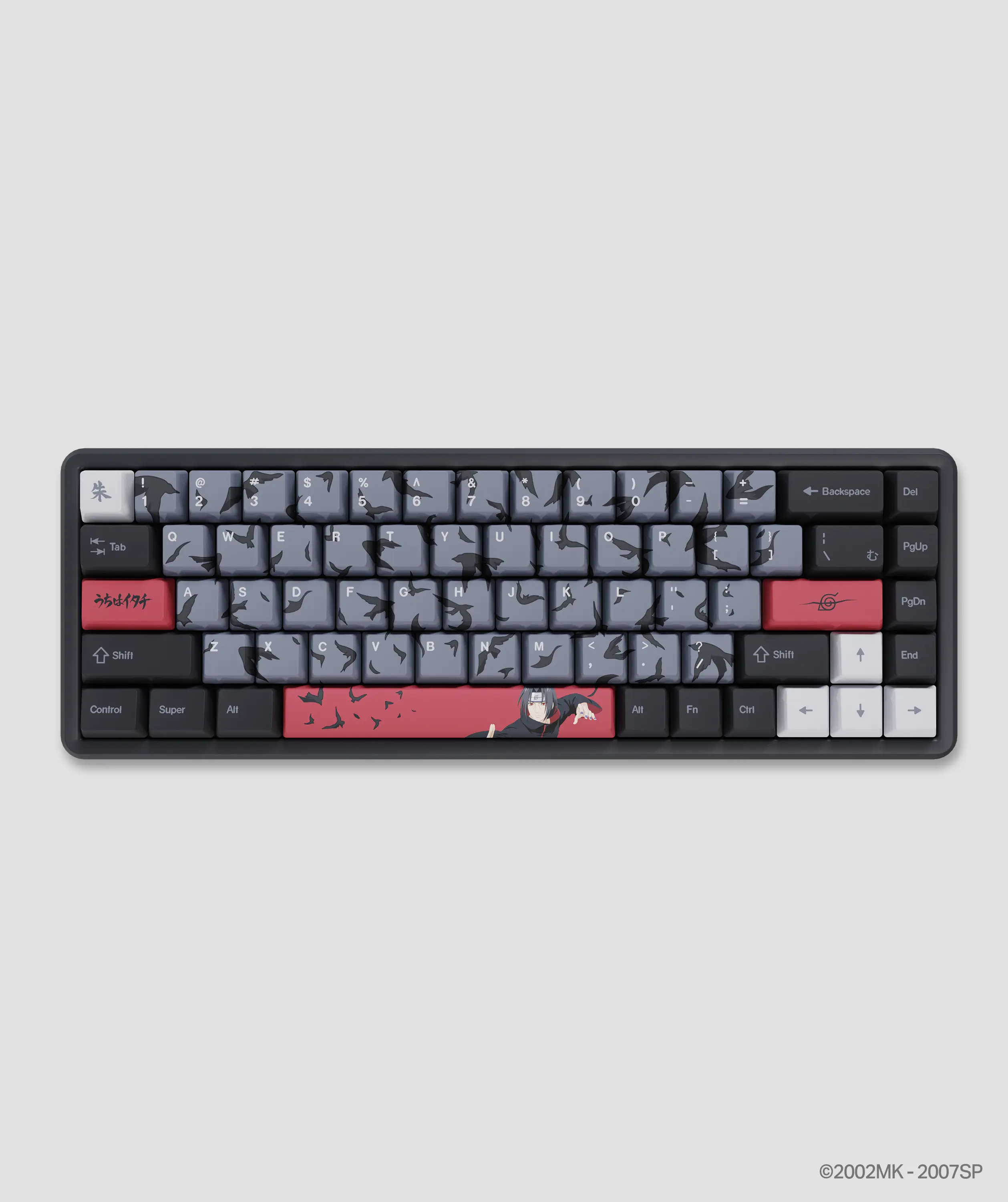 NARUTO ITACHI DARKNESS KEYCAP SET