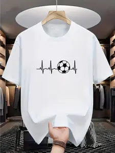 Youth Boys Football Casual Short Sleeve T-Shirt