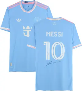 Lionel Messi Inter Miami CF Autographed adidas 2025 Blue Jersey - Fanatics Authentic Certified