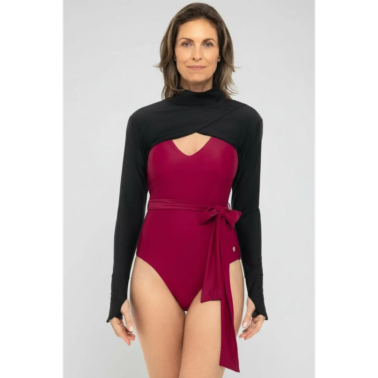 Kaycos | Women's Swim Shrug | Black