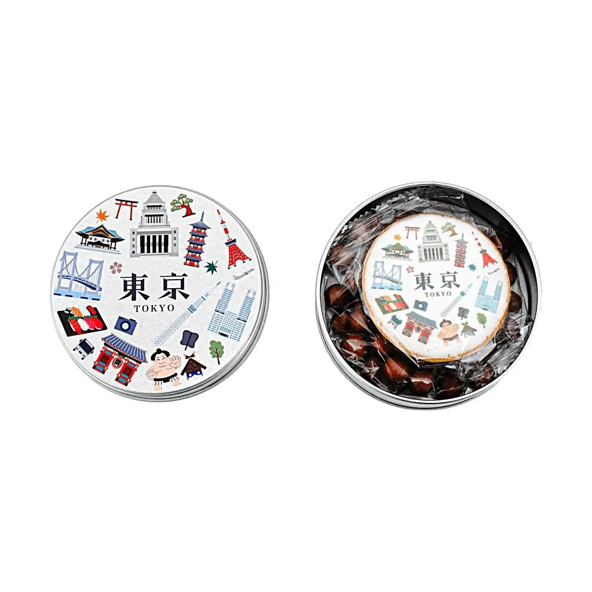 ENFANT TOKYO Japanese Cookie & Chocolate Gift Box - Tokyo Limited Souvenir, Premium Assortment for Gifting