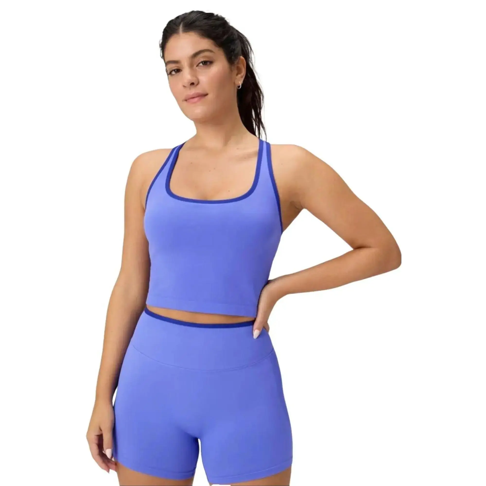 Fabletics Seamless Built-In Bra Tank
