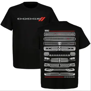 Dodge Charger Front End Evolution T-Shirt Vintage Mopar Muscle Car Graphic Tee Classic Dodge Grille Design Unisex Gift Shirt