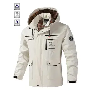 Men's Comfortable Trendy Outdoor Sports Jacket, Perfect for Autumn Winter Travel Gym Cycling, Stylish Casual Wear