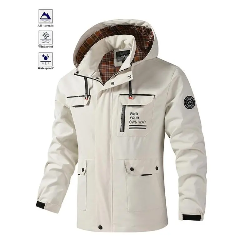 Men's Comfortable Trendy Outdoor Sports Jacket, Perfect for Autumn Winter Travel Gym Cycling, Stylish Casual Wear Men's Comfortable Trendy Outdoor Sports Jacket, Perfect for Autumn Winter Travel Gym Cycling, Stylish Casual Wear